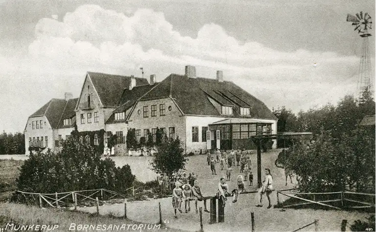Postkort, Munkerup Børnesanatorium, ca. 1940