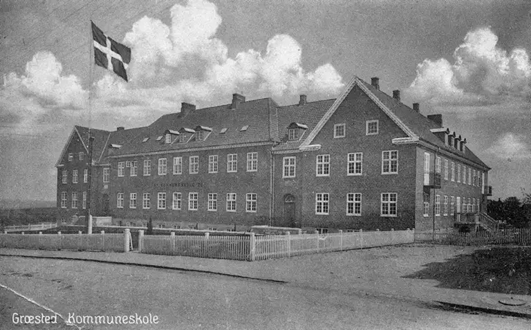 Græsted Skole, ca. 1925.